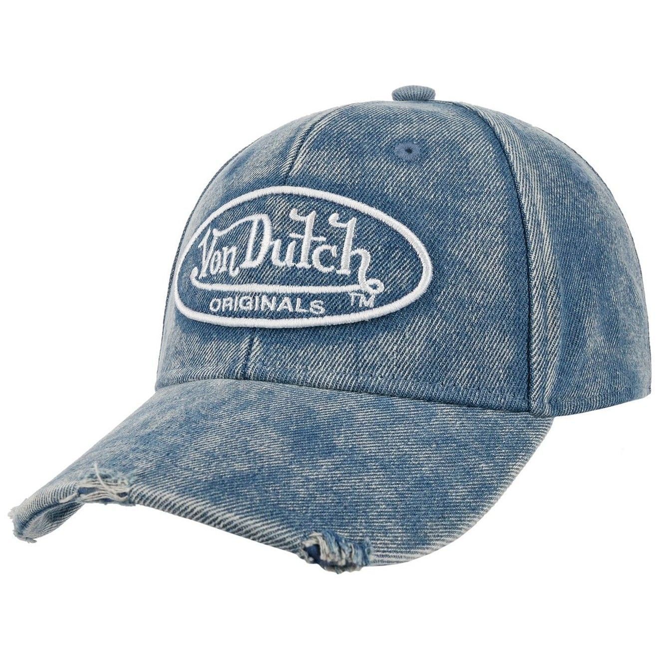 Von Dutch Trucker-pet met labelstitching, model 'RIVERSIDE' in felroze online kopen | P&C