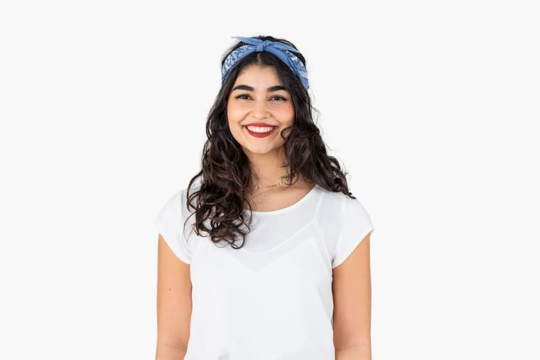Das Bandana als Haarband Das Bandana als Haarband