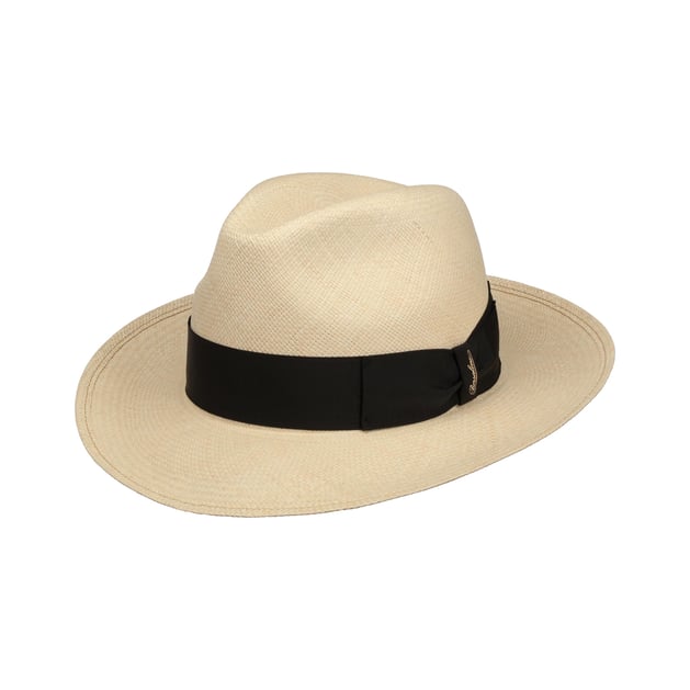 Big Brim Fedora Strohoed by Borsalino