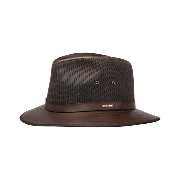 Sikeston Traveller Leren Hoed by Stetson